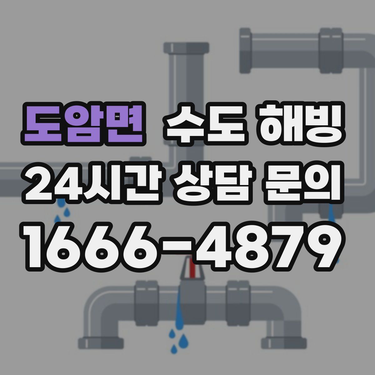 도암면 수도 해빙