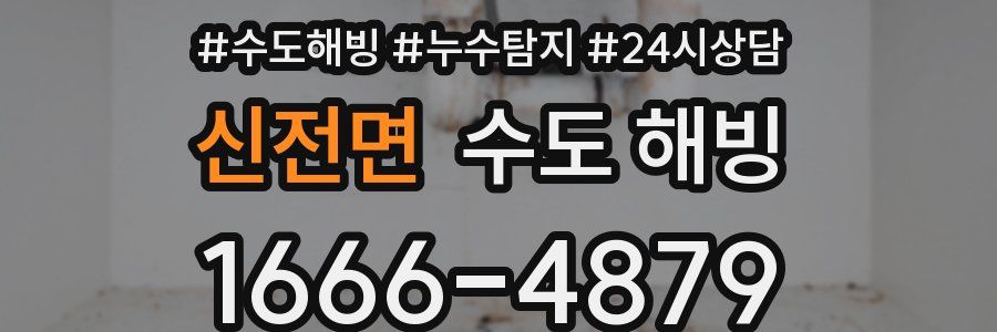 신전면 수도 해빙