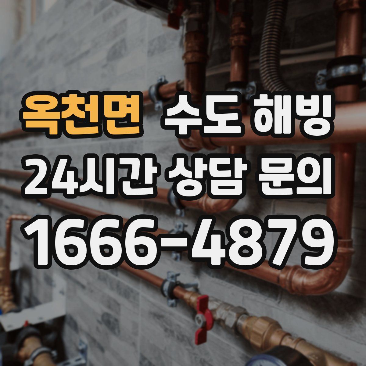 옥천면 수도 해빙