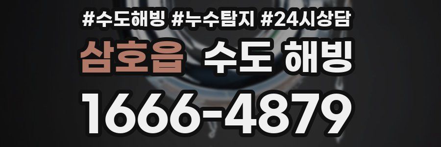 삼호읍 수도 해빙