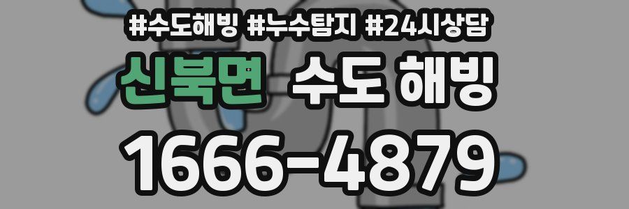 신북면 수도 해빙