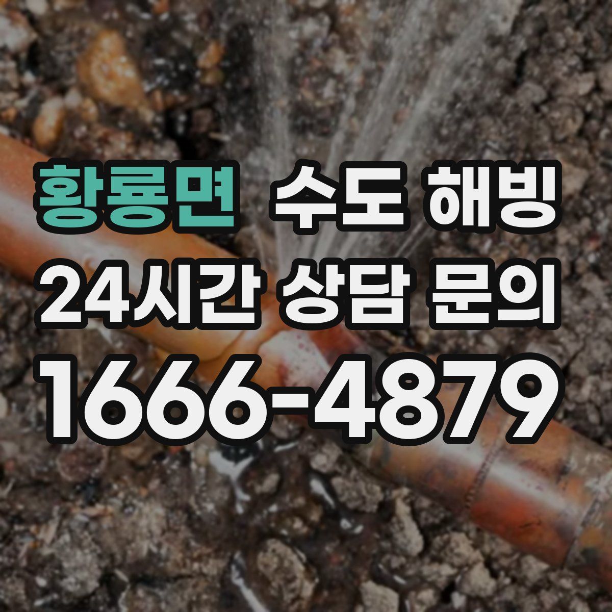 황룡면 수도 해빙