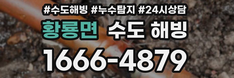 황룡면 수도 해빙