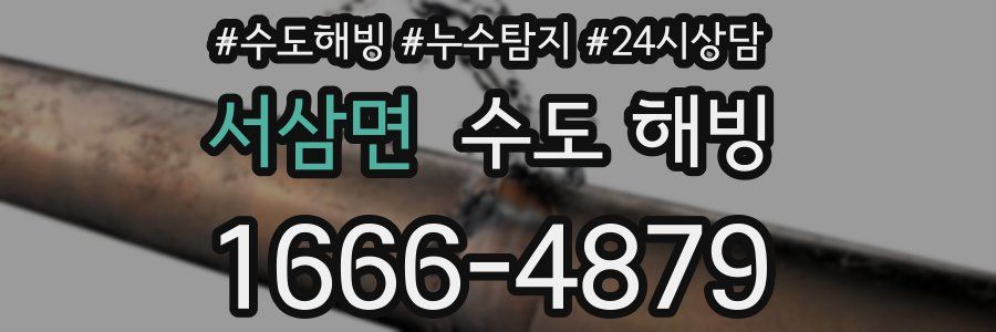 서삼면 수도 해빙