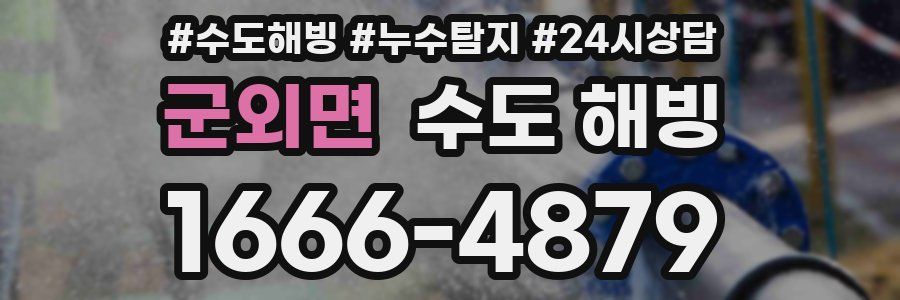 군외면 수도 해빙