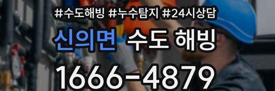 신의면 수도 해빙