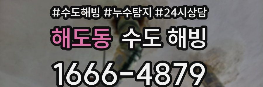 해도동 수도 해빙