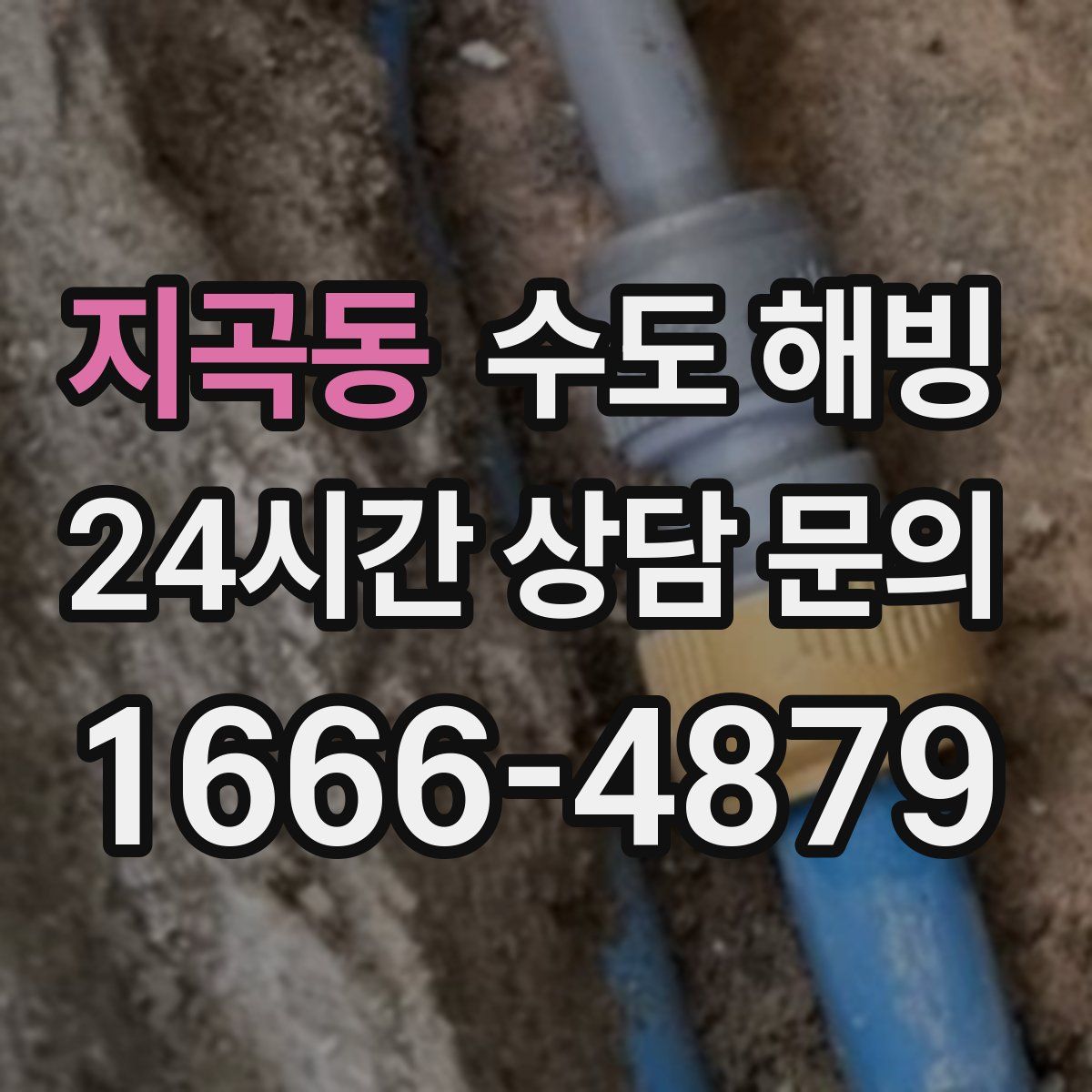 지곡동 수도 해빙