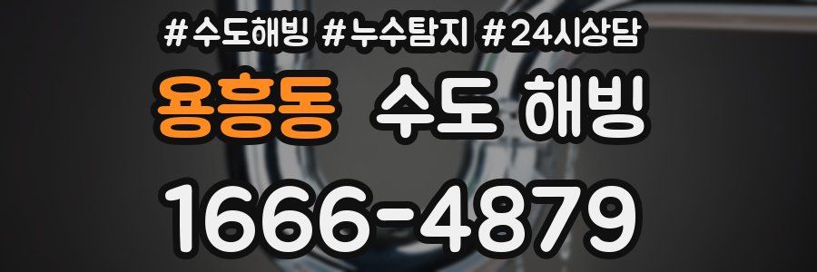 용흥동 수도 해빙