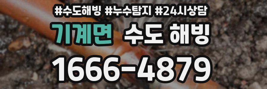 기계면 수도 해빙