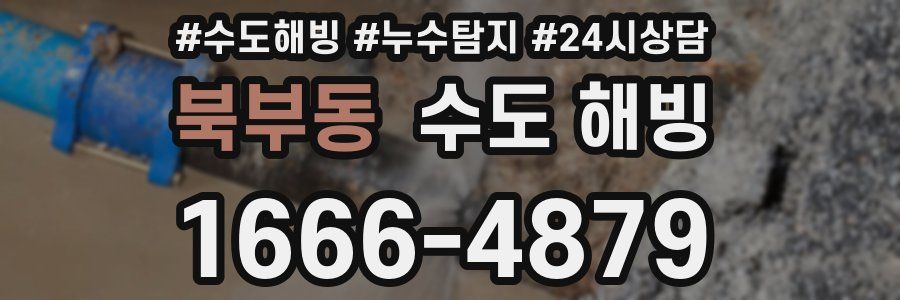 북부동 수도 해빙