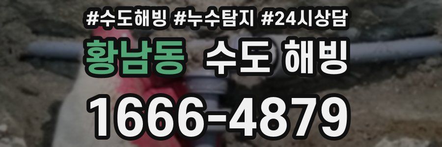 황남동 수도 해빙