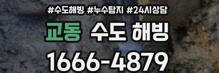 교동 수도 해빙