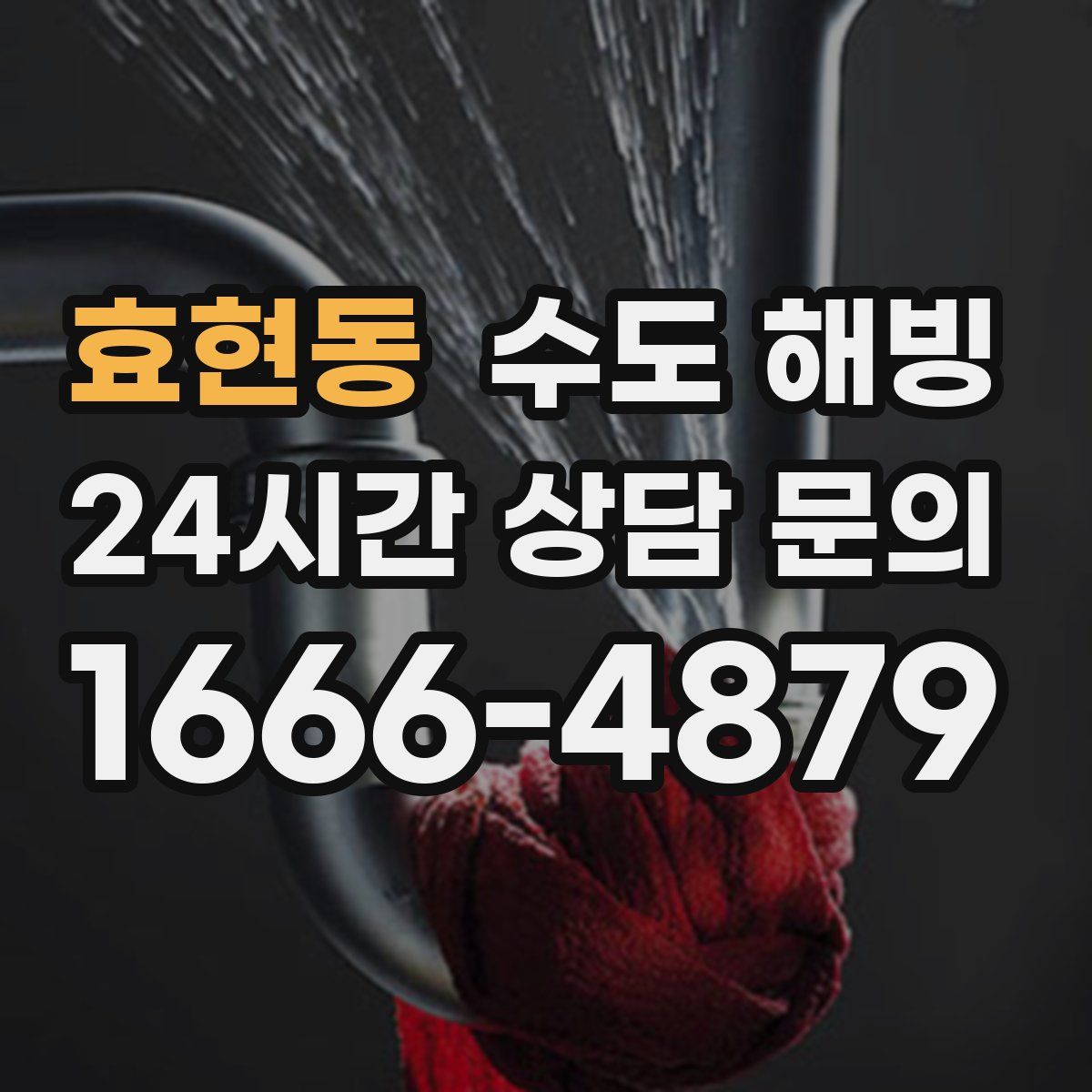 효현동 수도 해빙