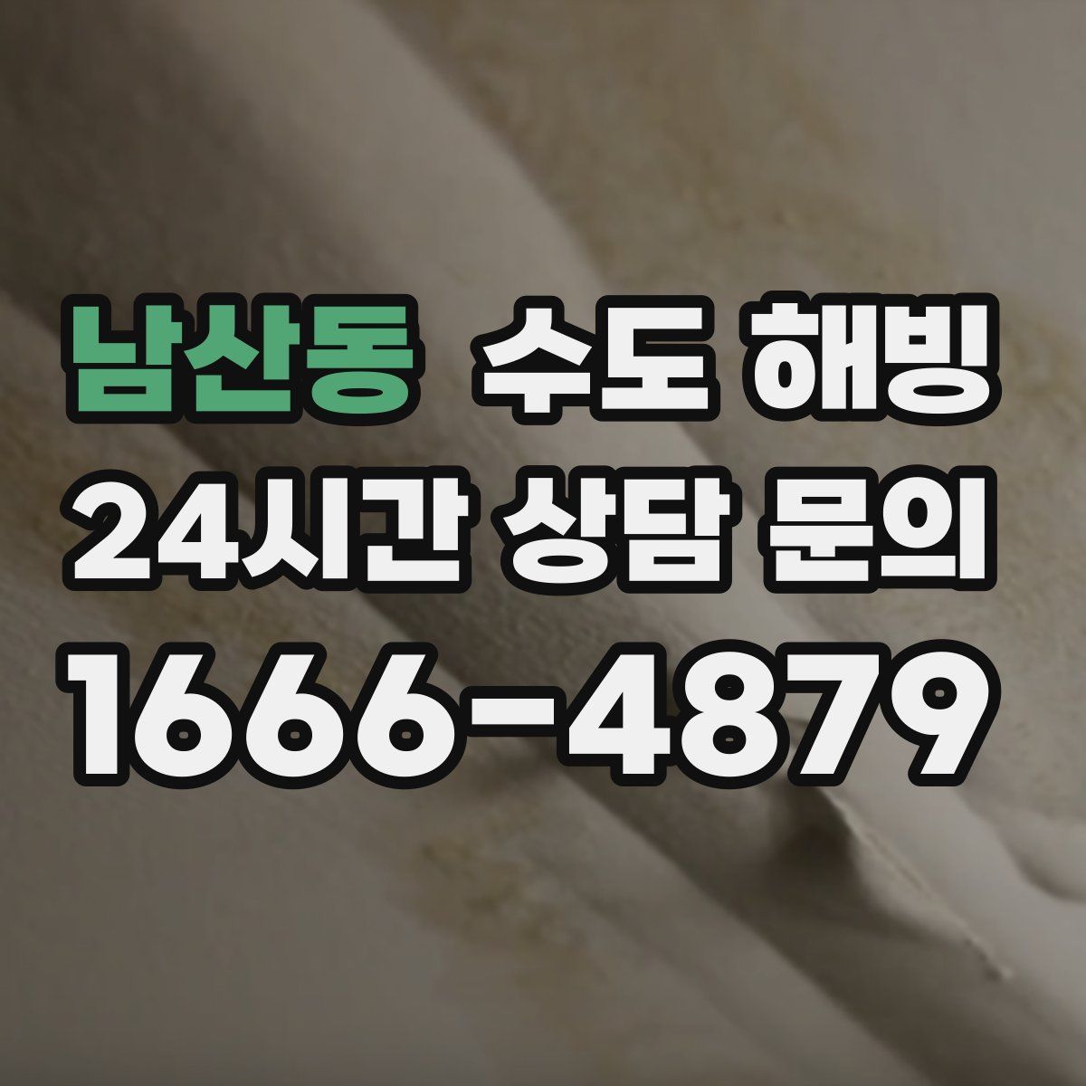 남산동 수도 해빙