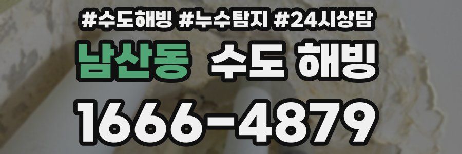 남산동 수도 해빙