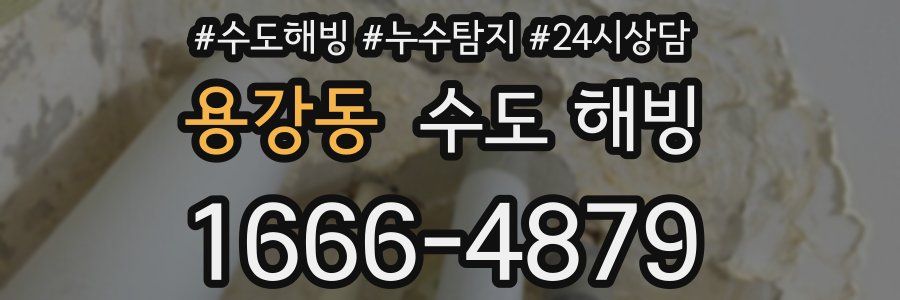 용강동 수도 해빙