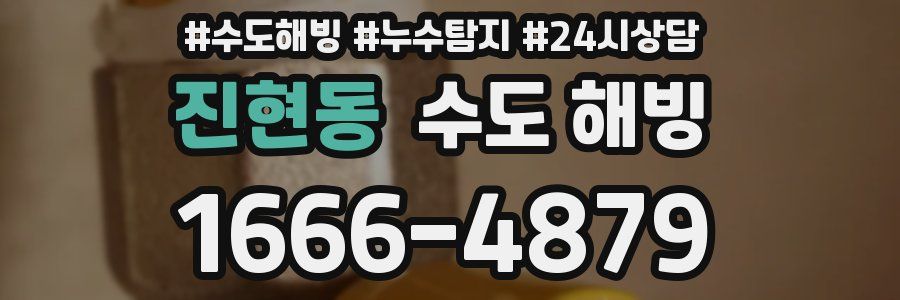 진현동 수도 해빙