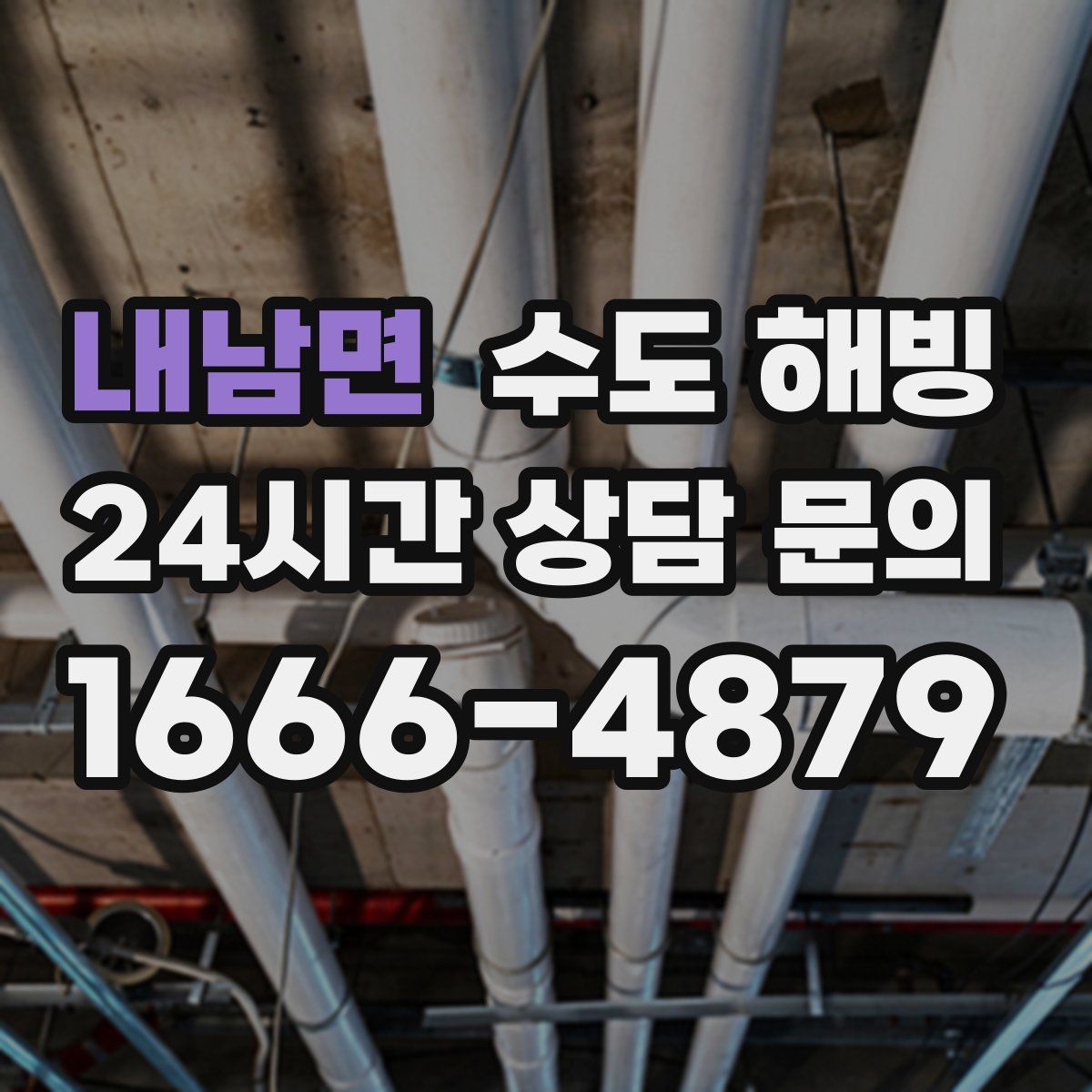 내남면 수도 해빙