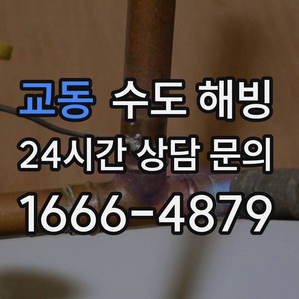 교동 수도 해빙