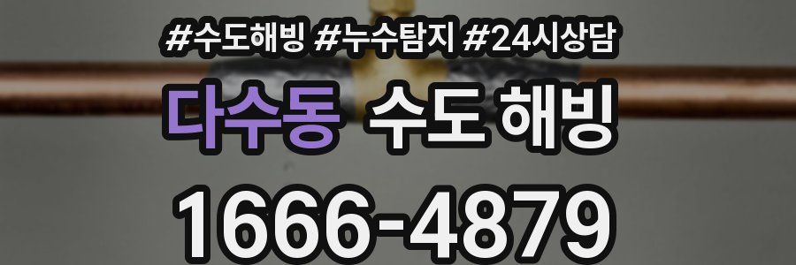 다수동 수도 해빙