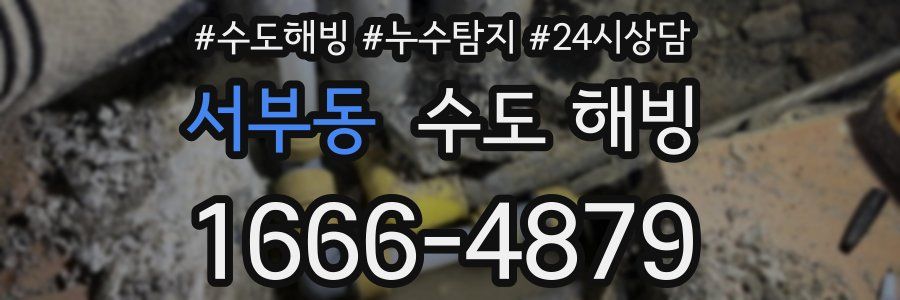 서부동 수도 해빙