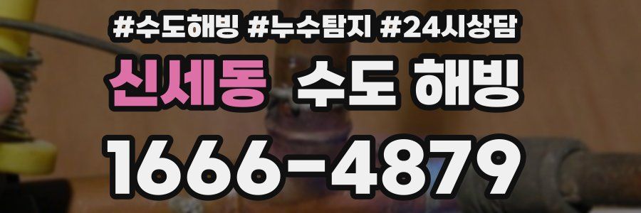 신세동 수도 해빙