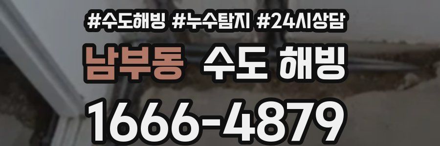 남부동 수도 해빙