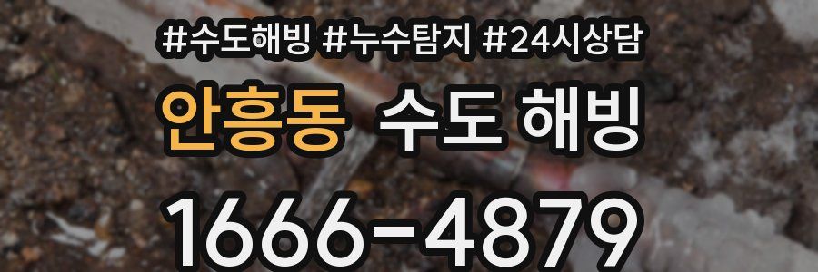 안흥동 수도 해빙