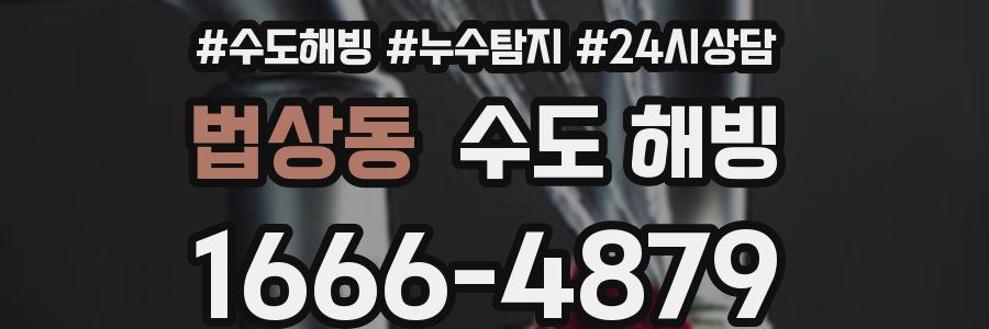 법상동 수도 해빙