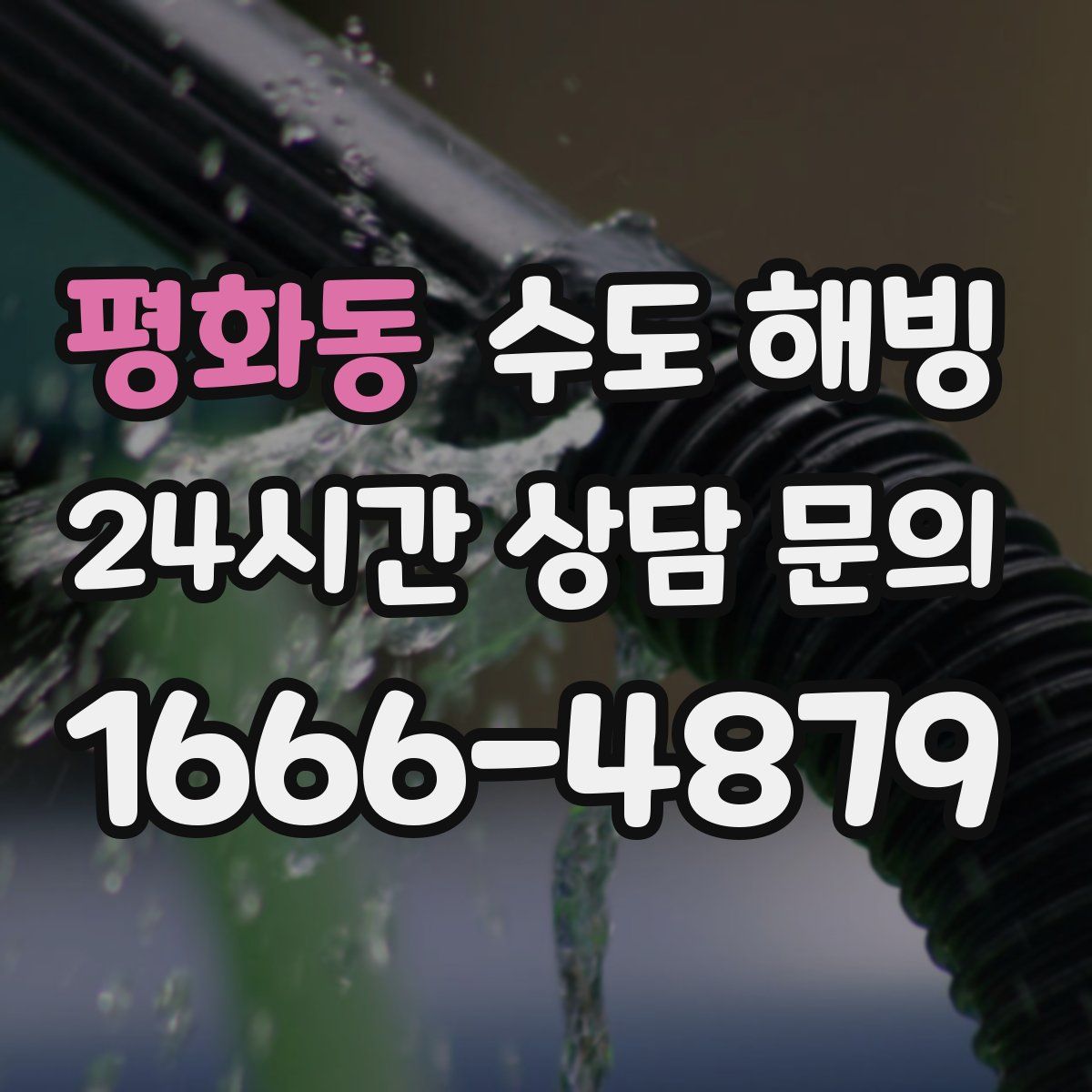 평화동 수도 해빙