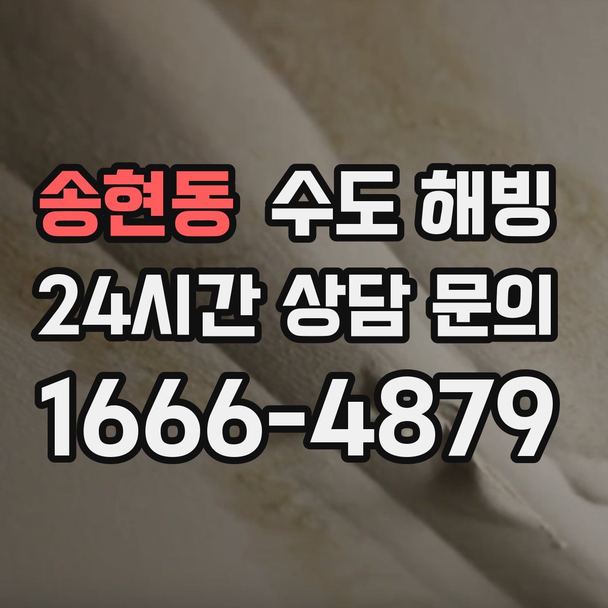 송현동 수도 해빙