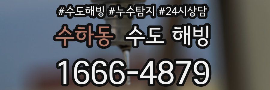 수하동 수도 해빙