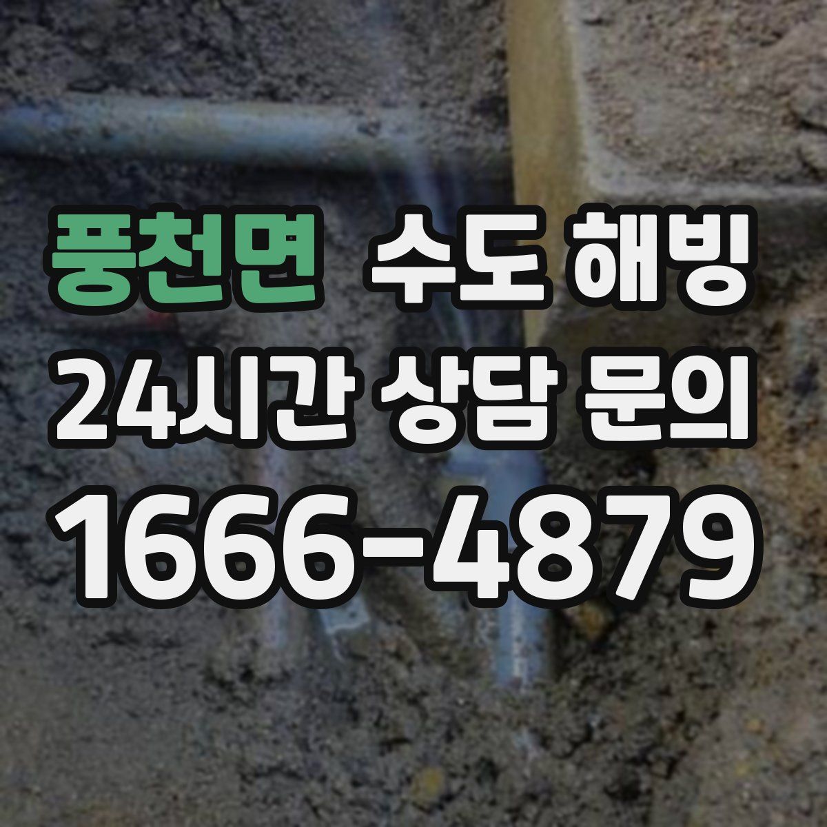 풍천면 수도 해빙