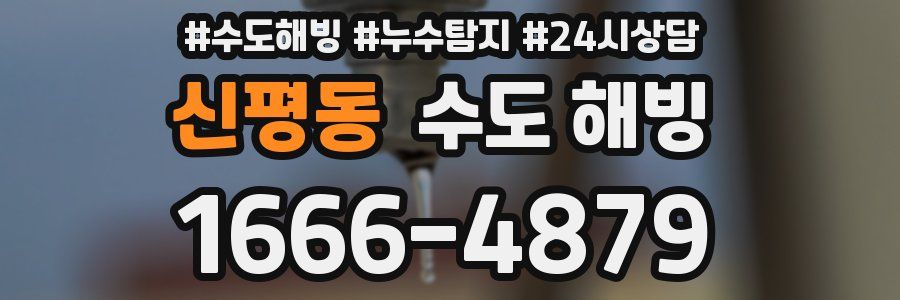 신평동 수도 해빙