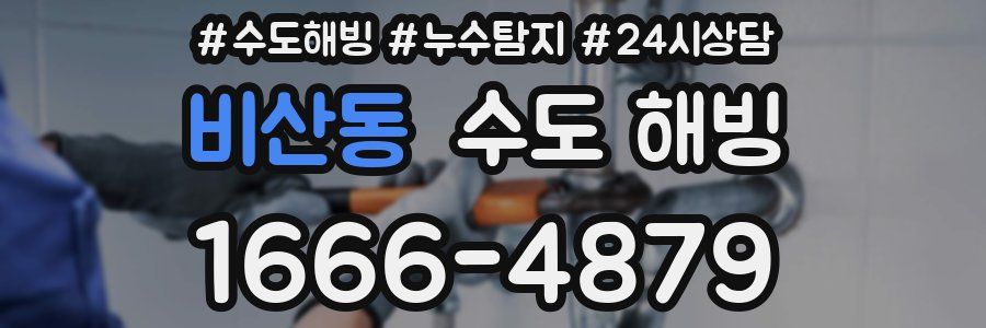 비산동 수도 해빙