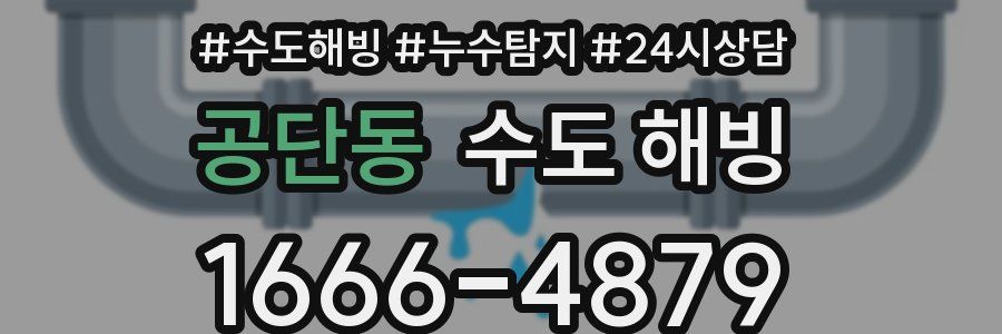 공단동 수도 해빙
