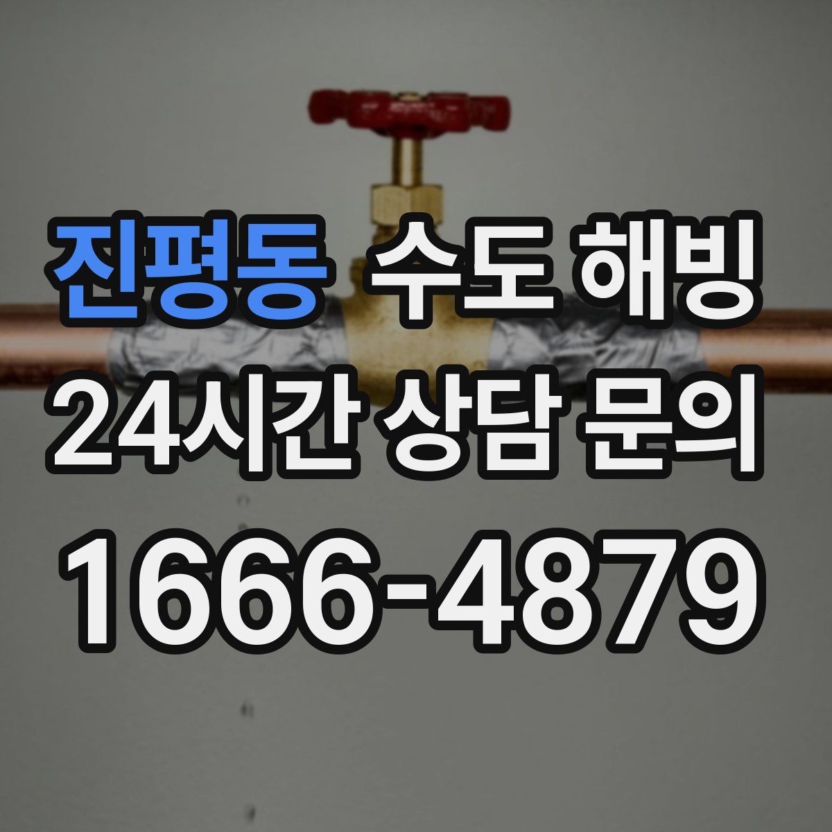 진평동 수도 해빙