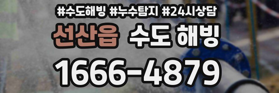 선산읍 수도 해빙