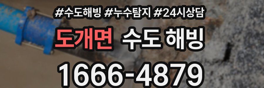 도개면 수도 해빙