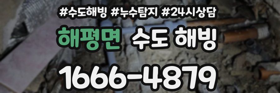 해평면 수도 해빙