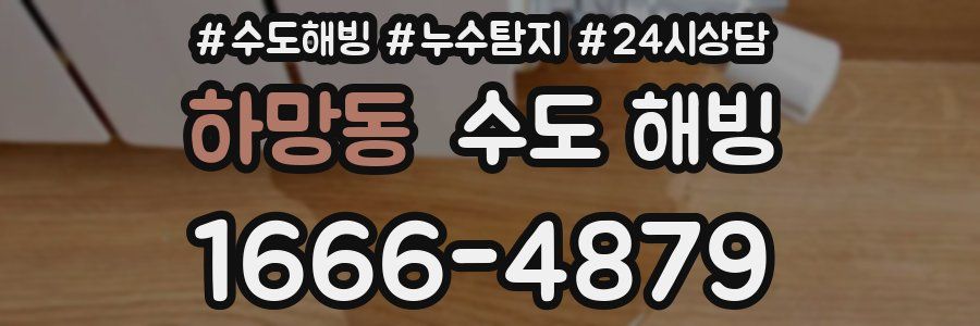 하망동 수도 해빙