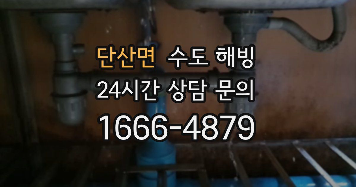 단산면 수도 해빙