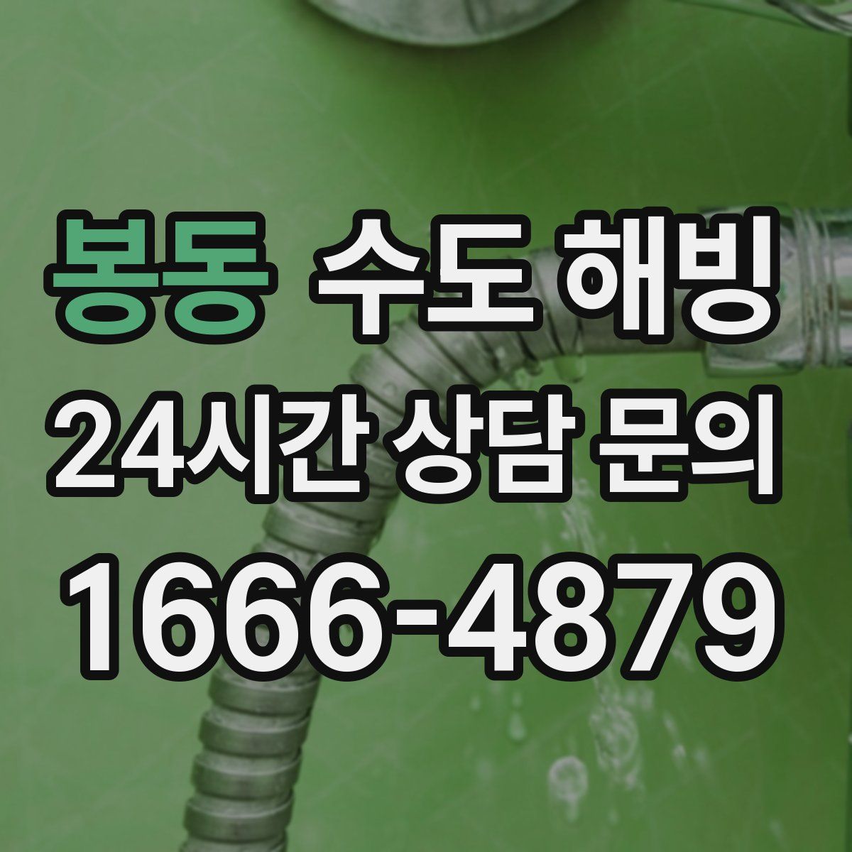 봉동 수도 해빙