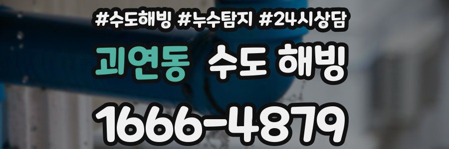 괴연동 수도 해빙