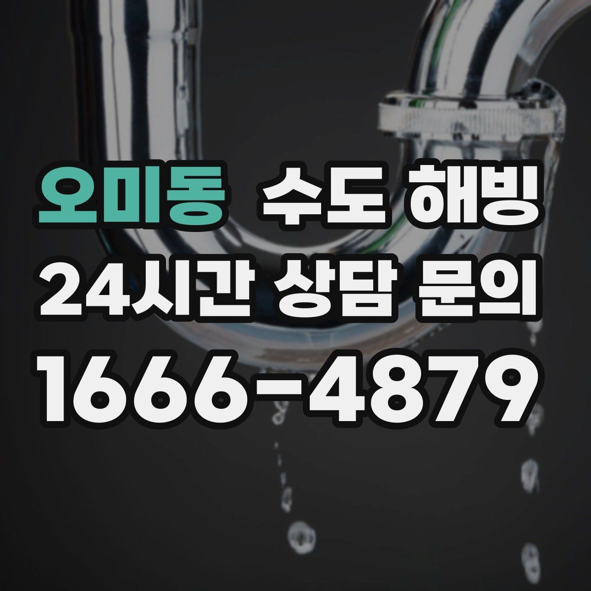 오미동 수도 해빙