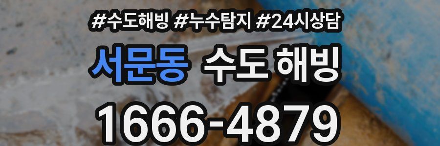 서문동 수도 해빙