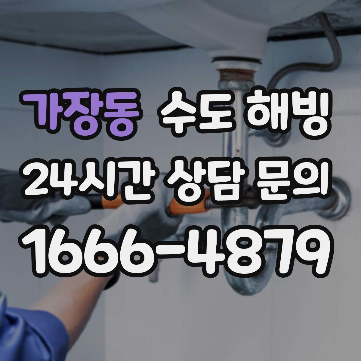 가장동 수도 해빙