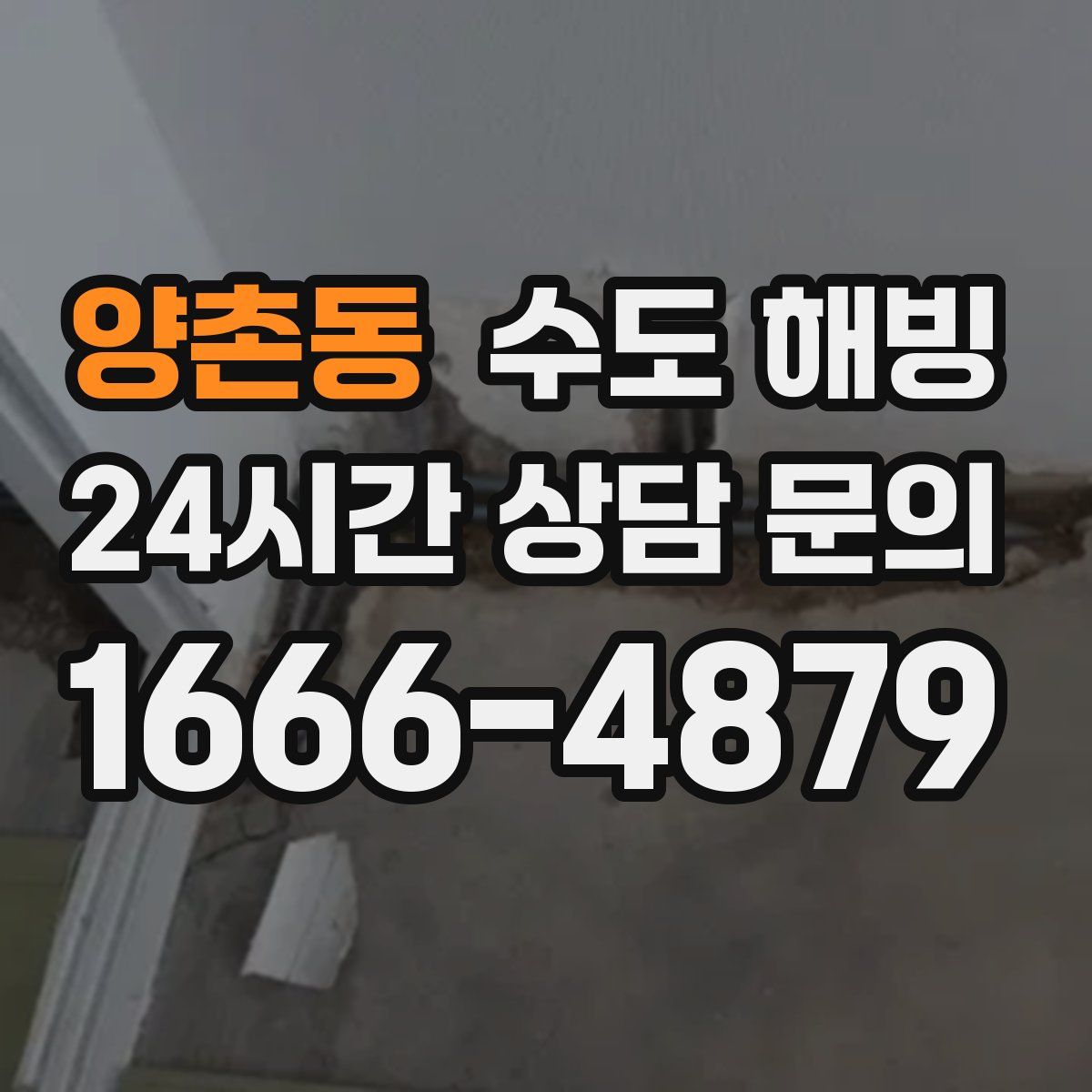 양촌동 수도 해빙