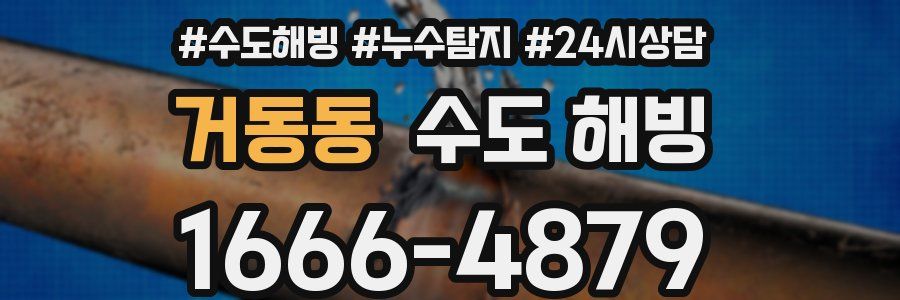 거동동 수도 해빙